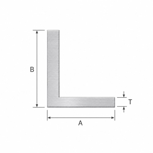 Aluminium ongelijkzijdig hoekprofiel 80×40×2 mm – L-profiel, lengte 2000 mm 001-712 (2)
