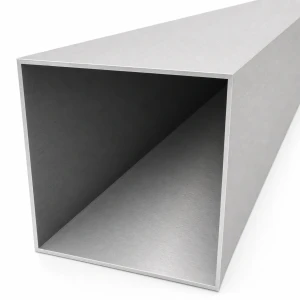 Tube aluminium carré 100×100×2 mm – profil fermé L=2000 mm