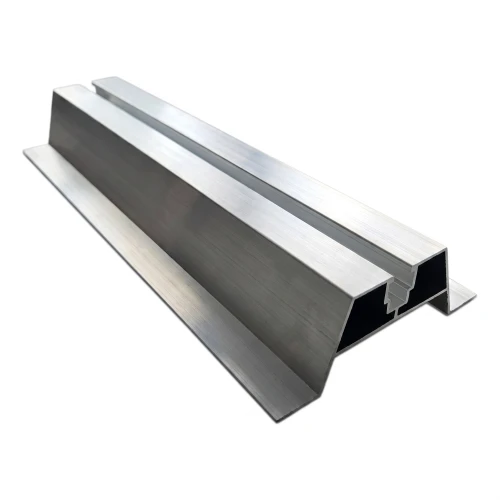 Aluminium trapeziumbrugstuk H100 L330 met EPDM-afdichting 2 mm voor PV-montage 001-779 (1)