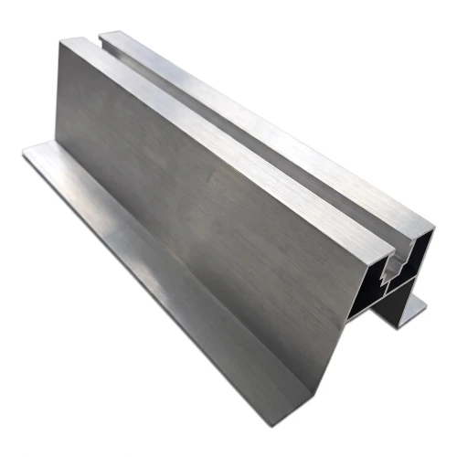 Support trapézoïdal incliné avec joint EPDM H63 L330 – adaptateur de toiture aluminium PV 001-776 (1)