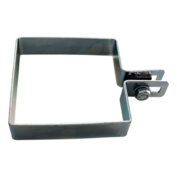 Collier d'extrémité pour panneaux de clôture 100x100 mm galvanisé 000-781 (3)