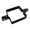 Tussenklem voor omheiningspanelen 100x100 mm zwart 000-778 (1)