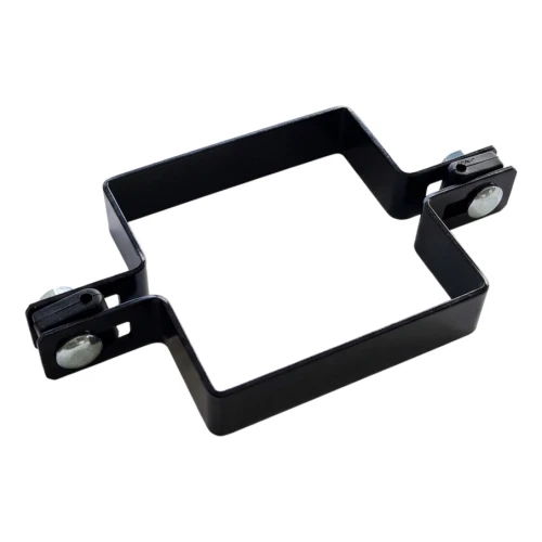 Collier intermédiaire pour panneaux de clôture 100x100 mm noir 000-778 (1)