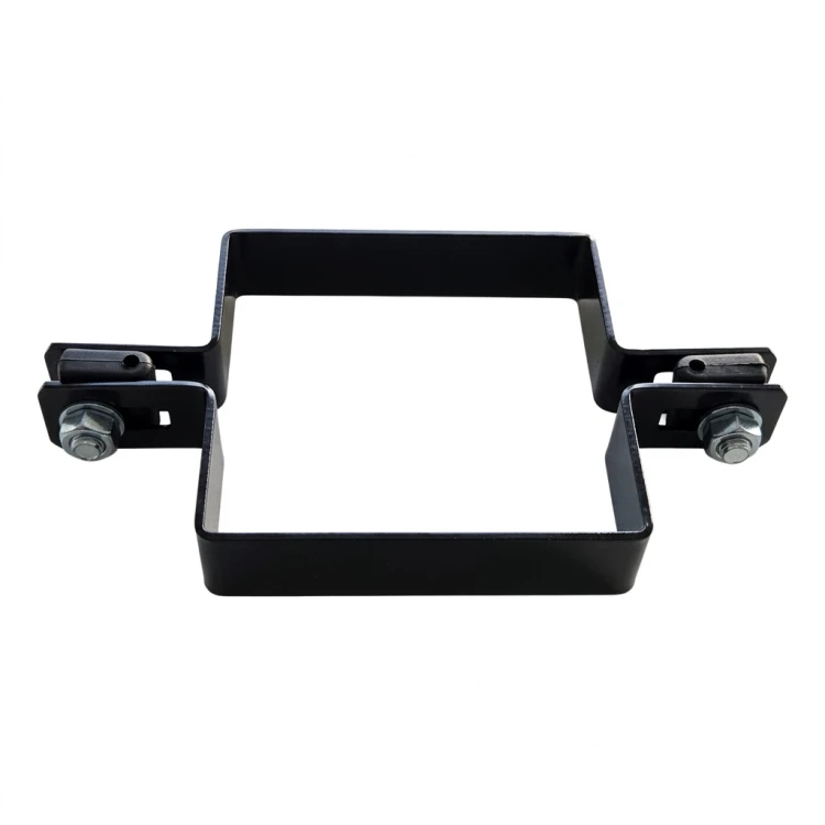 Collier intermédiaire pour panneaux de clôture 100x100 mm noir 000-778 (2)
