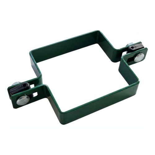Collier intermédiaire pour panneaux de clôture 100x100 mm vert 000-779 (1)