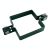 Collier intermédiaire pour panneaux de clôture 100x100 mm vert 000-779 (1)