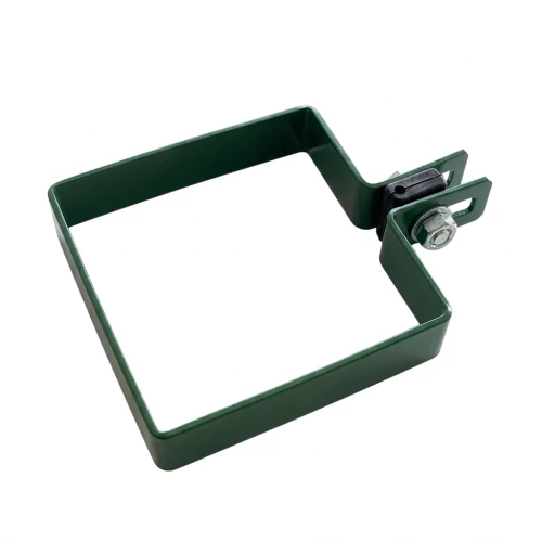 Collier de finition pour panneaux de clôture 100x100 mm vert 000-783 (1)