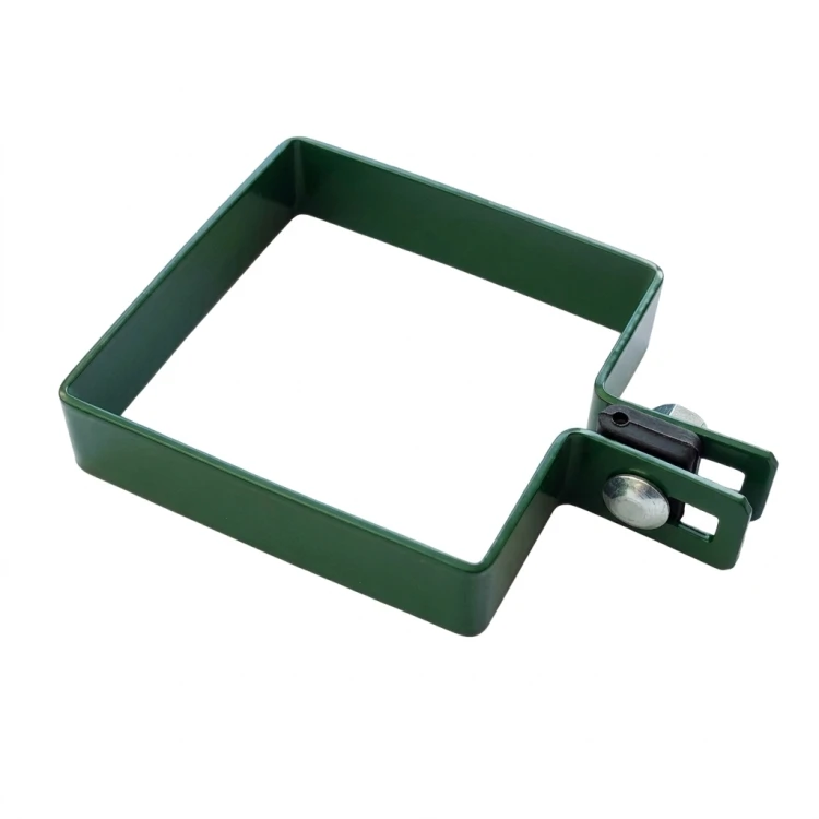 Collier de finition pour panneaux de clôture 100x100 mm vert 000-783 (4)