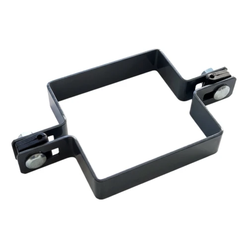 Pince intermédiaire pour panneaux de clôture 100x100 mm graphite 000-780 (1)