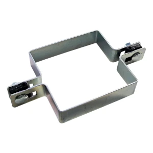 Collier intermédiaire pour panneaux de clôture 100x100 mm galvanisé