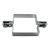 Collier intermédiaire pour panneaux de clôture 100x100 mm galvanisé 000-777 (3)