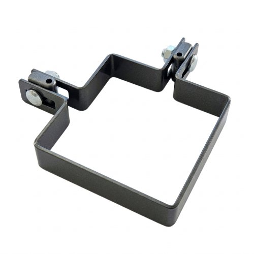 Hoekbeugel voor hekwerkpanelen 100x100 mm grafiet 000-776 (1)