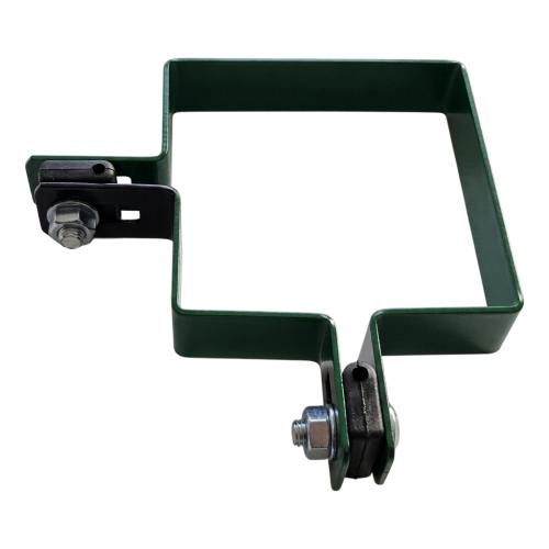 Hoekbeugel voor hekpanelen 100x100 mm groen 000-775 (2)