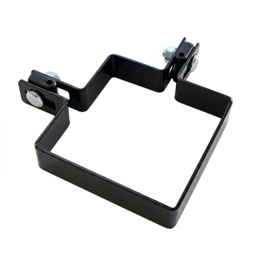 Hoekbeugel voor paneel omheiningen 100x100 mm zwart 000-774 (1)