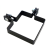 Collier d'angle pour panneaux de clôture 100x100 mm noir 000-774 (1)
