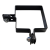 Collier d'angle pour panneaux de clôture 100x100 mm noir 000-774 (3)