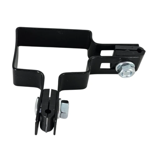 Collier pour panneaux de clôture d'angle 60x40 noir GPV-700-07 (2)