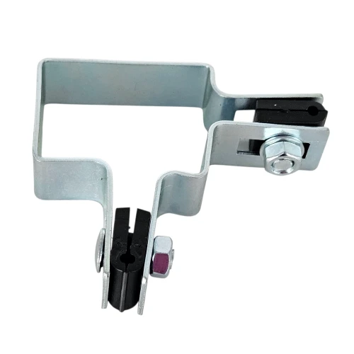 Collier d'angle pour panneaux de clôture 60x40 galvanisé GPV-700-09 (2)
