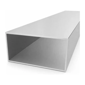 Tube aluminium rectangulaire 100×200×4 mm – profil fermé L=2000 mm