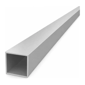Tube aluminium carré 30×30×1,5 mm – profil fermé EN AW-6060 L=2000 mm