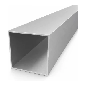 Tube aluminium carré 70×70×2 mm – profil fermé L=2000 mm EN AW-6060