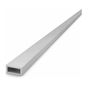 Tube aluminium rectangulaire 10×20×2 mm – profil fermé EN AW-6060, L=2000 mm