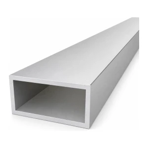 Tube aluminium rectangulaire 40×80×4 mm – profil fermé L=2000 mm