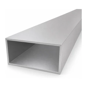 Tube aluminium rectangulaire 50×100×3 mm – profil fermé L=2000 mm