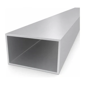 Tube aluminium rectangulaire 60×100×3 mm – profil fermé EN AW-6060 L=2000 mm