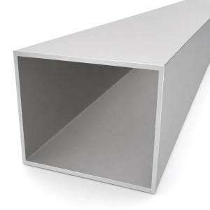 Tube aluminium rectangulaire 80×100×3 mm – profil fermé L=2000 mm
