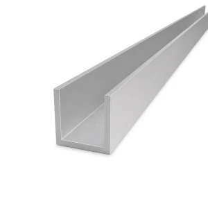 Cornière aluminium 40×40×4 mm EN AW-6060 – profilé C/U, longueur 2000 mm
