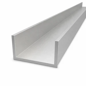 Cornière aluminium 80×40×5 mm – profilé C/U EN AW-6060, longueur 2000 mm