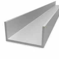 Cornière aluminium 100×50×5 mm – profilé C/U EN AW-6060 L=2000 mm