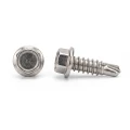 Vis autoperceuse DIN 7504 K 4.8x19 mm – acier inoxydable A2, tête hexagonale à embase 001-923 (1)