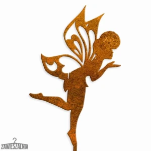 Zawieszalnia – décoration de jardin Fée Euphoria en acier corten XL 13×100 cm