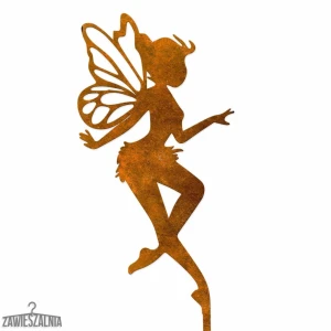 Zawieszalnia – décoration de jardin Fée Amelia XL en acier corten 10×100 cm