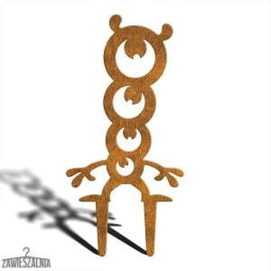 Déco jardin à planter Monstre Monstrueux Rebis L – décoration Corten 20×41 cm
