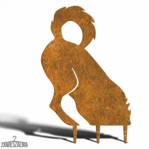 Zawieszalnia – décoration de jardin Chien Rouillé Fouisseur XL en acier corten 45×69 cm