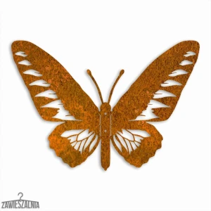 Zawieszalnia – décoration murale 3D Papillon du Paradis L 44×30 cm acier Corten