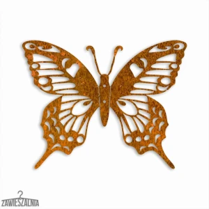 Zawieszalnia – décoration murale 3D Papillon Vulcain M 30 cm acier corten