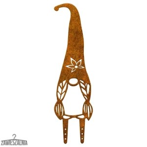 Zawieszalnia – décoration de jardin en acier Nain Apsik XL 57 cm – Corten (patine rouillée)