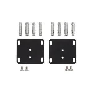 Kit de fixation murale Locinox pour ferme-porte automatique Interio – acier galvanisé à chaud