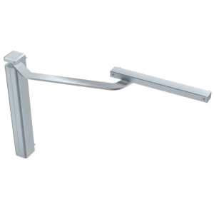 ASSA ABLOY zelfsluiter voor poorten met glijrail CAM-MOTION links zilver