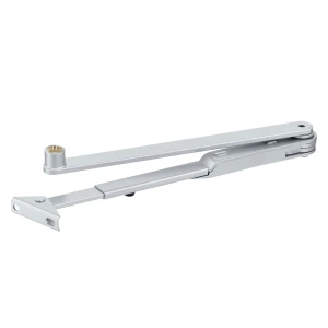 GEZE arm voor deurdranger TS 4000/2000 met mechanische blokkering, zilver
