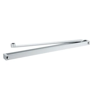 GEZE glijrail met hendel voor deurdrangers TS 3000/5000 – zilver