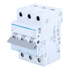 Hager MBN306E – disjoncteur magnétothermique B 6A 3P 6kA