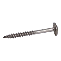 Vis à bois TCS M6x60/36 acier inoxydable A2 – montage PV sur chevrons