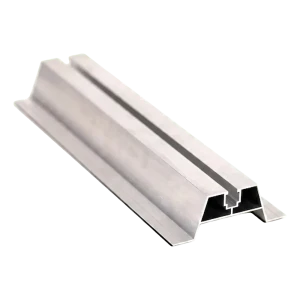 Pont trapézoïdal en aluminium H-40 avec EPDM 400 mm pour toits en tôle trapézoïdale