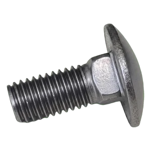 Boulon à tête bombée à collet carré M10x25 DIN 603 acier inoxydable A2 – montage PV