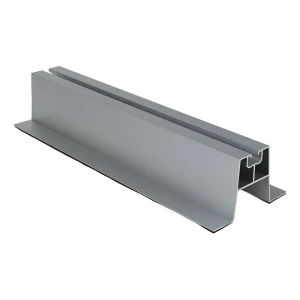 Pont trapézoïdal en aluminium H-60 avec EPDM 330 mm – montage PV sur tôle trapézoïdale
